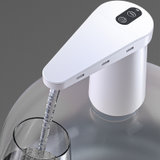 拜杰(BJ)桶装水抽水器家用电动上水器桶装水压水器吸水器白色简约易安装(白色 定量出水抽水器MI08)