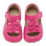 SEE KAI RUN美国女童防滑学步羊皮鞋 Tiana pink