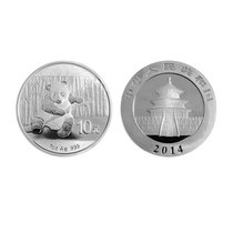 2001-2014年1盎司熊猫银币(2014年熊猫银币)