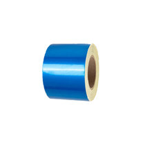彩标 CB20-45 200mm*45m 标签胶贴（单位：卷）(蓝色)