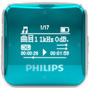 飞利浦MP3小型音乐播放器SA2208 绿色 学生版英语听力 便携式小巧 随身听