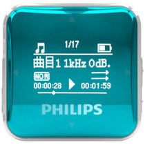 飞利浦MP3小型音乐播放器SA2208 绿色 学生版英语听力 便携式小巧 随身听