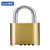 苏识 BCD650 短梁四位黄铜密码锁挂锁 （计价单位：个） 黄色