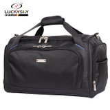 汉诺斯luckysky商务大容量短途旅行包男女手提行李包K7782BK (黑色)