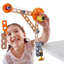 Hape儿童DIY拆装益智玩具科学物理实验组合 4岁+E3030 国美超市甄选