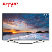夏普(SHARP) LCD-58SU761A 58英寸 4K高清 安卓智能 平板电视机