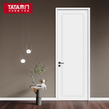 TATA木门 室内门卧室门套装门房门简约门DM003(瓷白色)