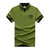 富贵鸟 短袖T恤男棉质立领体恤衫 17001FG1728(橄榄绿 3XL)