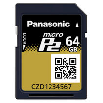 松下(Panasonic)64G迷你P2卡 mini micro P2 card 64G存储卡AJ-P2M064AMC