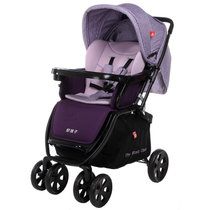 好孩子婴儿推车C400-P134PPA紫色 真快乐超市甄选
