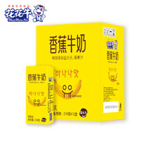 花花牛 香蕉牛奶210g*12盒风味早餐奶 （新疆 西藏 内蒙 不发货）(12盒)