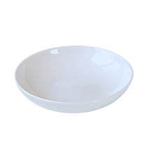 敏杨 骨瓷纯白系列餐具 骨质瓷碗碟盘 汤碗盘子饭碗面碗汤勺 饭碗盘子(4英寸味碟)