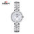 天梭(TISSOT) 瑞士手表 弗拉明戈系列钢带石英女士手表 时尚潮流圆形钢带女表(T094.210.11.111.00)