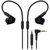 铁三角(audio-technica) ATH-LS50iS 入耳式耳机 强韧低频 双动圈驱动 黑色