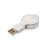 包尔星克 USB2-GFMI5RC129 USBA公MIN5P数据线连接线传输线伸缩易拉线