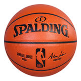 斯伯丁篮球职业NBA比赛复刻版7号PU皮74-570Y 国美超市甄选