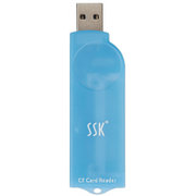 飚王（SSK）SCRS028 琥珀系列CF读卡器（传输标准：符合USB2.0标准，向下兼容1.1协议)