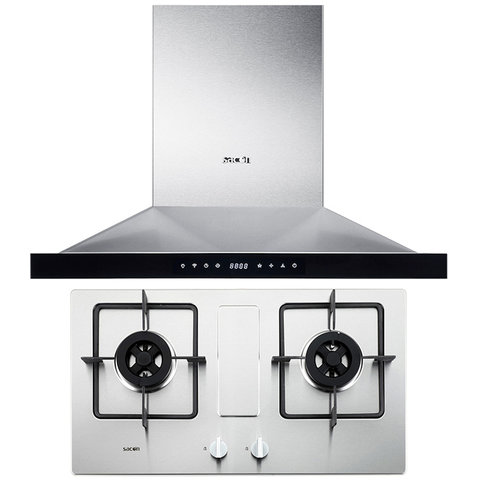 【国美自营】帅康(sacon)烟灶套餐cxw-220-te2983 68g 20m3风量 智能