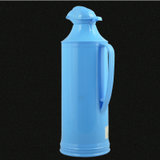 宝菱一体式玻璃内胆木塞保温瓶2升5磅热水瓶保温瓶保温壶暖水瓶暖水壶(蓝)