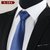 现货领带 商务正装男士领带 涤纶丝箭头型8CM商务新郎结婚领带(A104)