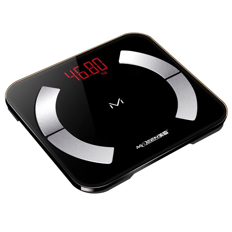 美恩moeen79项智能体脂秤充电式电子称脂肪秤me8006随机默认