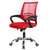 匠林家私电脑椅家用办公椅升降椅子电脑椅(红色 黑框)第2张高清大图