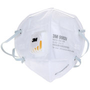 3M 9002V 防护口罩 带呼吸阀头戴式 防PM2.5 防尘 口罩 单只价格