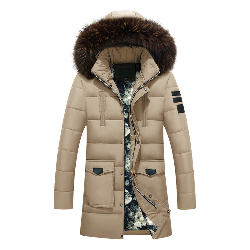 【远方森林羽绒服男图片】羽绒服男2016冬季加厚白鸭绒保暖韩版可拆卸