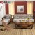 恒信家居HX 金丝木沙发全实木沙发转角组合沙发现代简约客厅木质沙发新中式客厅家具(颜色备注 贵妃位（面左）+三人位)