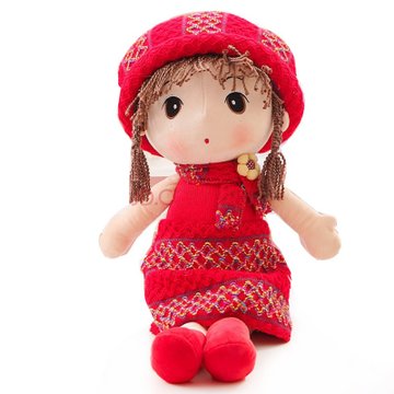 百变菲儿布娃娃可爱毛绒玩具公仔洋娃娃儿童玩具创意玩偶女孩生日礼物