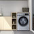 西门子滚筒洗衣机家用新升级全自动智能清洁9KG银白色 WG42A1U80W(银色 9kg)第2张高清大图