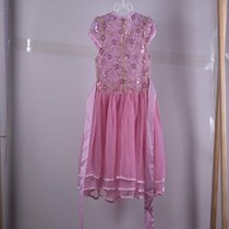 儿童连衣裙公主裙卡通随机发(粉色)