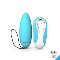 荷兰COB 硅胶遥控跳棒 震动蛋DROP(水滴) 情爱玩具 成人用品 情趣跳棒(蓝色)