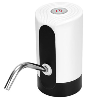 美洛思桶装水抽水器饮水机水泵智能小型电动矿泉水桶自动出水器(白色)