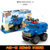 兼容乐高工程拼装男孩玩具变形合体机器人汽车积木消防警察(警车（80颗粒）)