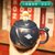 星球马克杯家用创意陶瓷情侣水杯带盖高颜值办公室喝水杯子咖啡杯(星球火箭杯-深蓝)