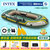 INTEX皮划艇冲锋舟钓鱼船充气船厚橡皮艇耐磨气垫船2人3人4人(升级海鹰二人船【基本套餐】)