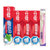 中华健齿白牙膏200g+双钙牙膏140g*3+牙刷 防蛀保护 清新口气