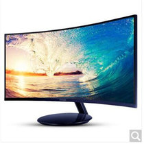 三星（SAMSUNG）C27H580FD 27英寸曲面 电脑显示器 尊贵蓝 DP全高清屏幕