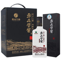 习酒白酒53度500ml*4 方品习酱整箱装白酒礼盒酱香型酒水