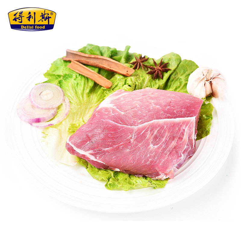 得利斯欧得莱黑山猪颈背肉500g生肉新鲜整肉原切冰鲜土猪肉瘦肉