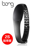 【现货】bong 2P魅族运动手环蓝牙智能手表防水计步IOS安卓2s(黑色 bong 2s)