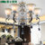 雷士 欧式吊灯水晶灯复古欧式美式客厅卧室餐厅灯具ECD9000(6头带5WLED球泡)