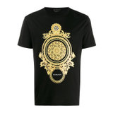 Versace男士黑色T恤 A85169-A228806-A1008S码黑色 时尚百搭