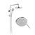ARROW箭牌淋浴花洒套装 全铜龙头淋浴器浴室淋雨沐浴花洒AE3328G(不包安装.)第2张高清大图