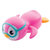 满趣健洗澡玩具自由泳小企鹅 粉色 MK44925 发条控制 环保安全 宝宝戏水玩具