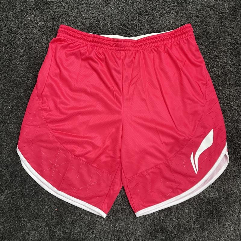 运动短裤李宁短裤女子透气训练赞助比赛裤速干透气cba篮球大码运动裤