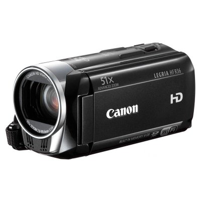 佳能（Canon）LEGRIA HF R36数码摄像机（黑色）