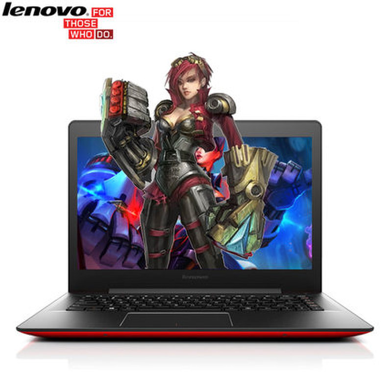 【联想300s笔记本蔷薇红图片】lenovo/联想 ideapad300s 14英寸轻薄