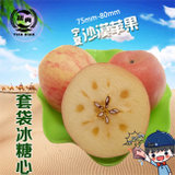 宁夏中卫沙漠冰糖心红富士苹果水果脆甜水分足(75mm（含）-80mm(不含) 1斤)